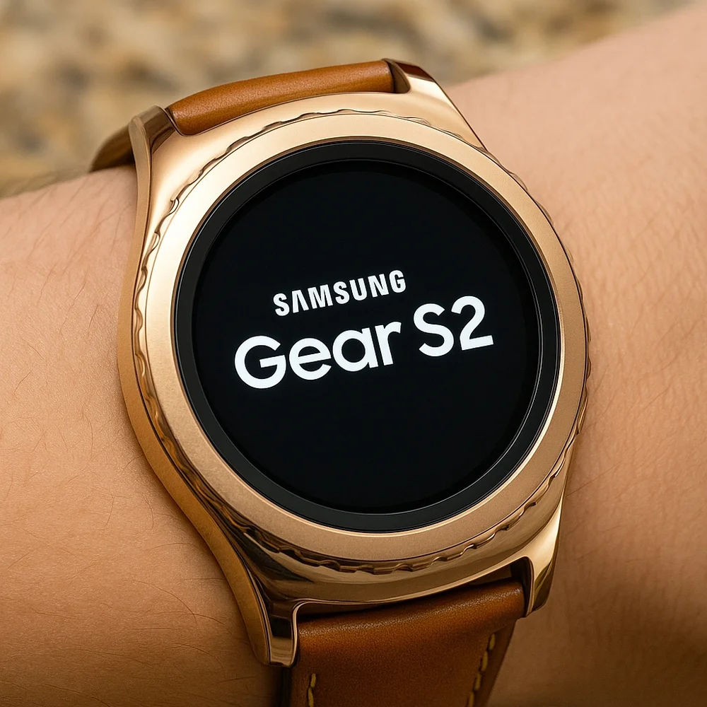 Samsung Gear S2 Smartwatch Rose Gold Bluetooth Fitness Tracker